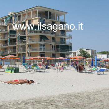 App. con spiaggia inc. a Lido Scacchi  29/6-6/7  -298-