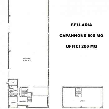 Capannone in affitto a Bellaria-Igea Marina (Rimini)