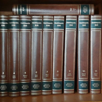 L'ENCICLOPEDIA E12. ISTITUTO GEOGRAFICO DE AGOSTINI, 