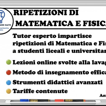 Ripetizioni di Matematica e Fisica