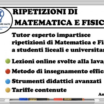 Ripetizioni di Matematica e Fisica