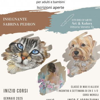 Iscrizioni aperte per i corsi di pittura e disegno 