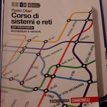 Itis  corso sistemi e reti Zanichelli 